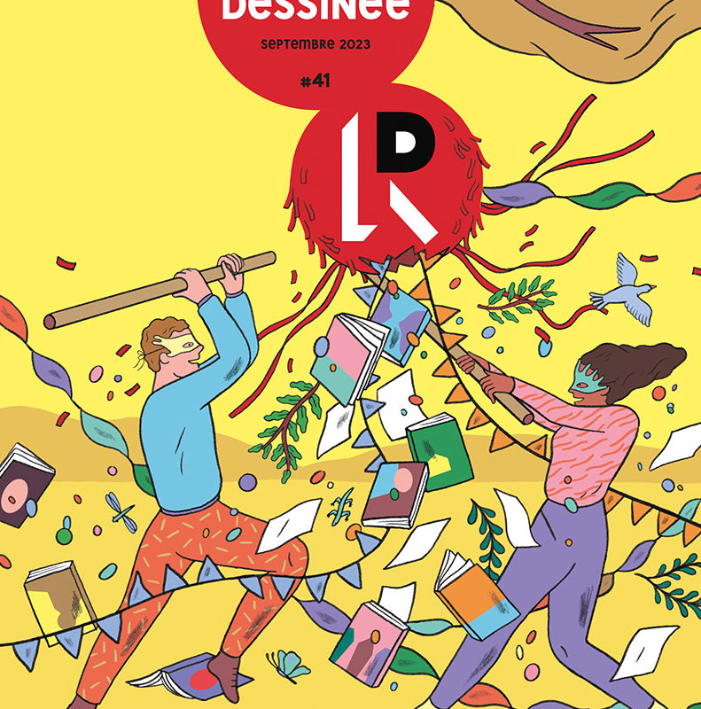 La Revue Dessinée #41 illustration COUVERTURE Anne-Hélène Dubray
