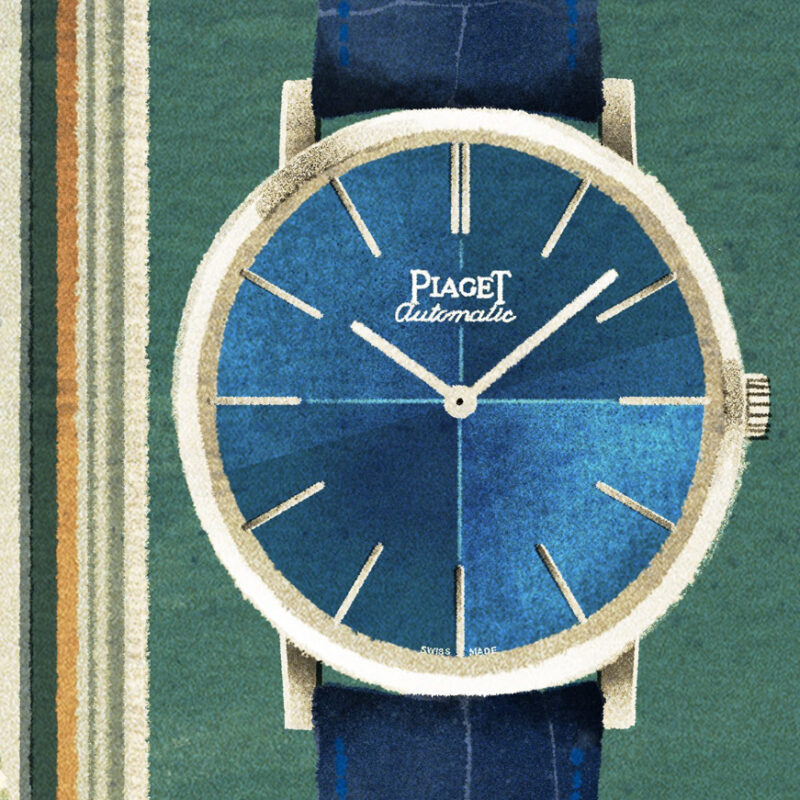 Illustration piaget watch